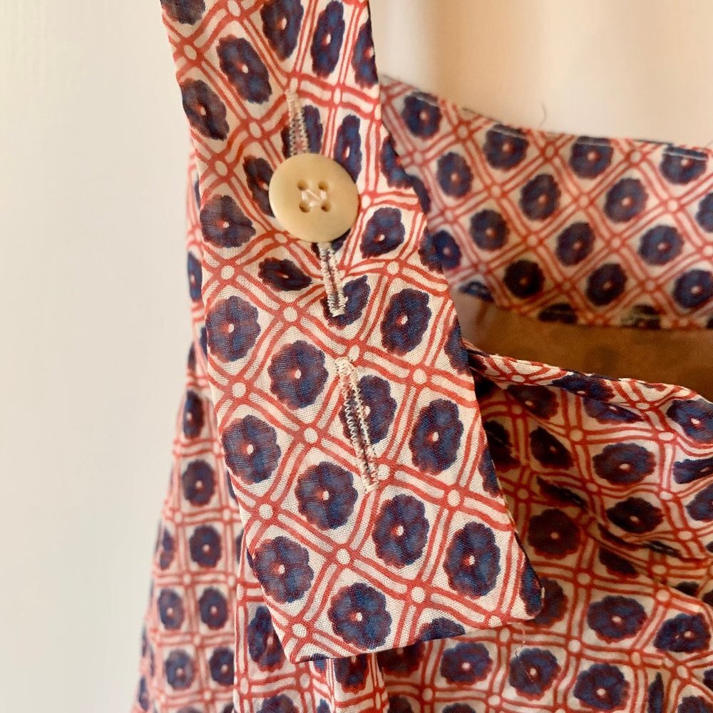 JCrew Silk Flower Print Dress size 0 - Picture 4 of 5